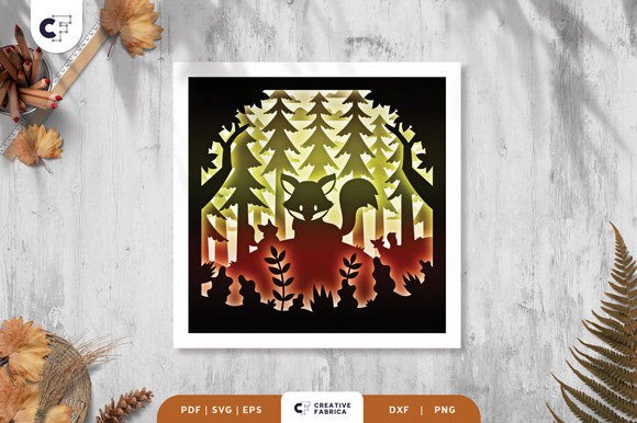 Bringing Autumn to Life: A Complete Guide to the Fox in the Forest 3D Shadow Box
