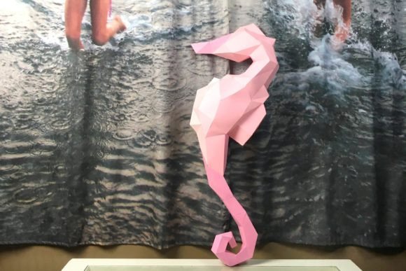 Bringing the Ocean Home: The Magic of a Seahorse Paper Sculpture