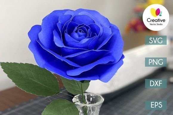 Crafting Lifelike Blooms: A Guide to the Rose SVG Template