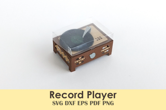 Crafting Nostalgia: A Guide to the Mini Record Player Template