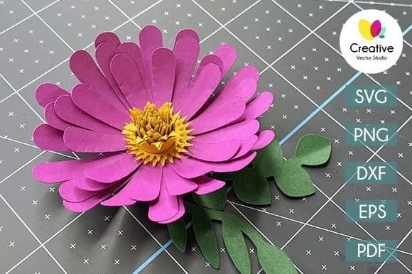 Crafting Stunning Decor with Paper Flower Template №4: A Simple Guide for Beginners and Pros