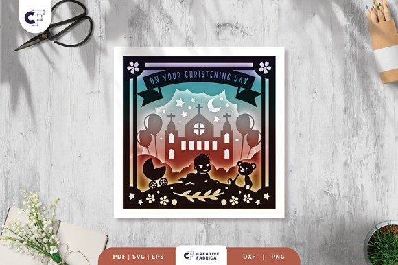 Creating a Stunning Christening Day 3D Shadow Box: A Guide to Precision and Presentation