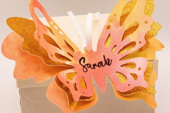 Elevate Gifts with a Butterfly Gift Tag