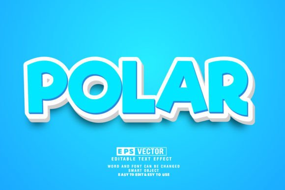 Elevating Brand Identity with the Polar 3d Editable Text Effect Vector