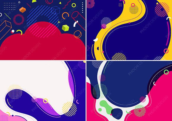 Elevating Brand Narratives Through the Fusion of Abstract Organic Forms and 3D Geometric Precision