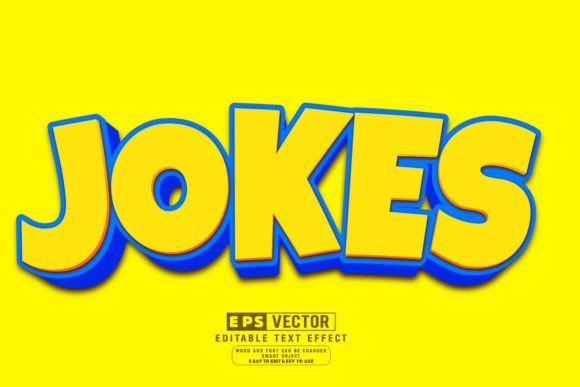 Evaluating the Practical Value of Jokes 3d Editable Text Effect Vector Assets