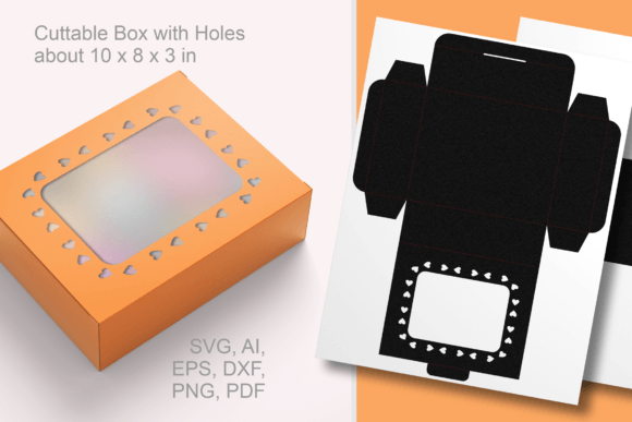 Hearts Around Window Gift Box Template: The Perfect DIY Solution for Memorable Party Favors
