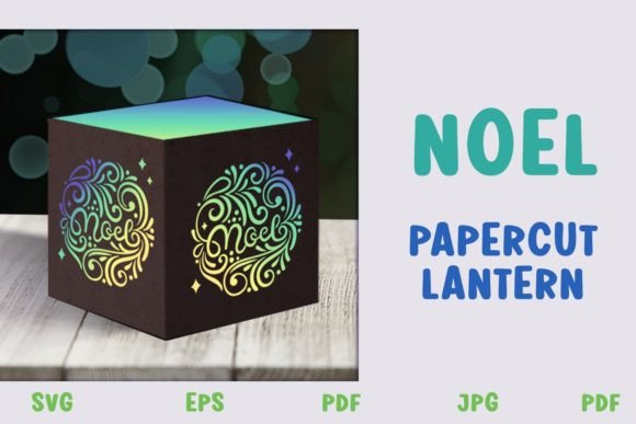 Light Up Your Home with a Noel Christmas Papercut Lantern