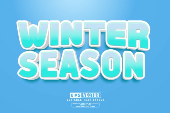 Mastering Winter Typography with Editable 3D Text Effects