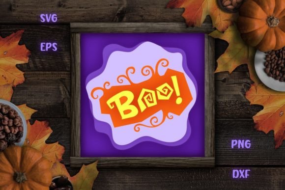 Strategic Design Planning with the Boo Halloween Shadow Box SVG Layers