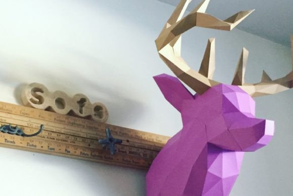 Strategic Interior Design: Leveraging Deer Head Paper Sculpture for Brand and Space
