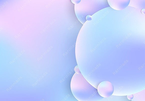 Strategic Visual Positioning with 3D Circles Sphere Holographic Background Assets