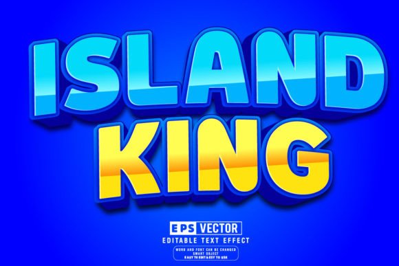 Unlocking Creative Potential with the Island King 3d Editable Text Effect