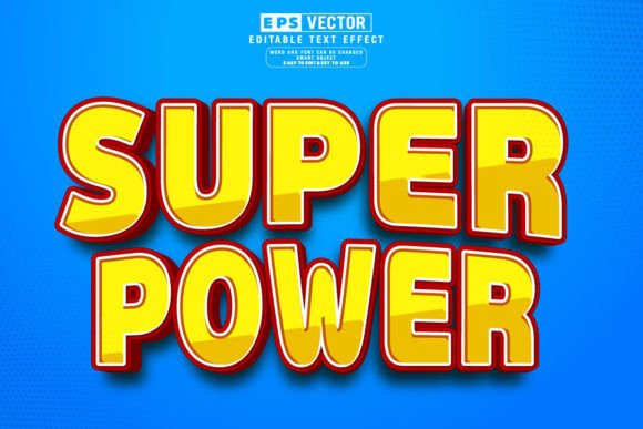 Unlocking Creativity: A Guide to Super Power 3D Editable Text Effects in Vector Design